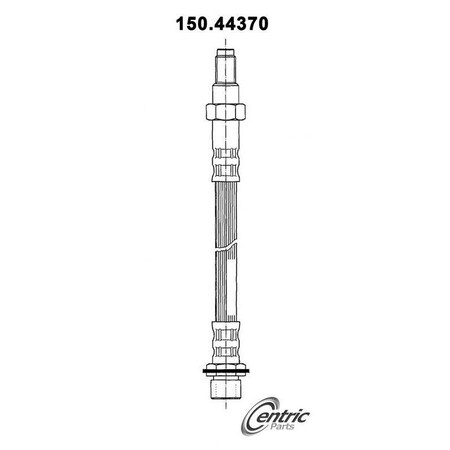 Centric Parts BRAKE HOSE 150.4437